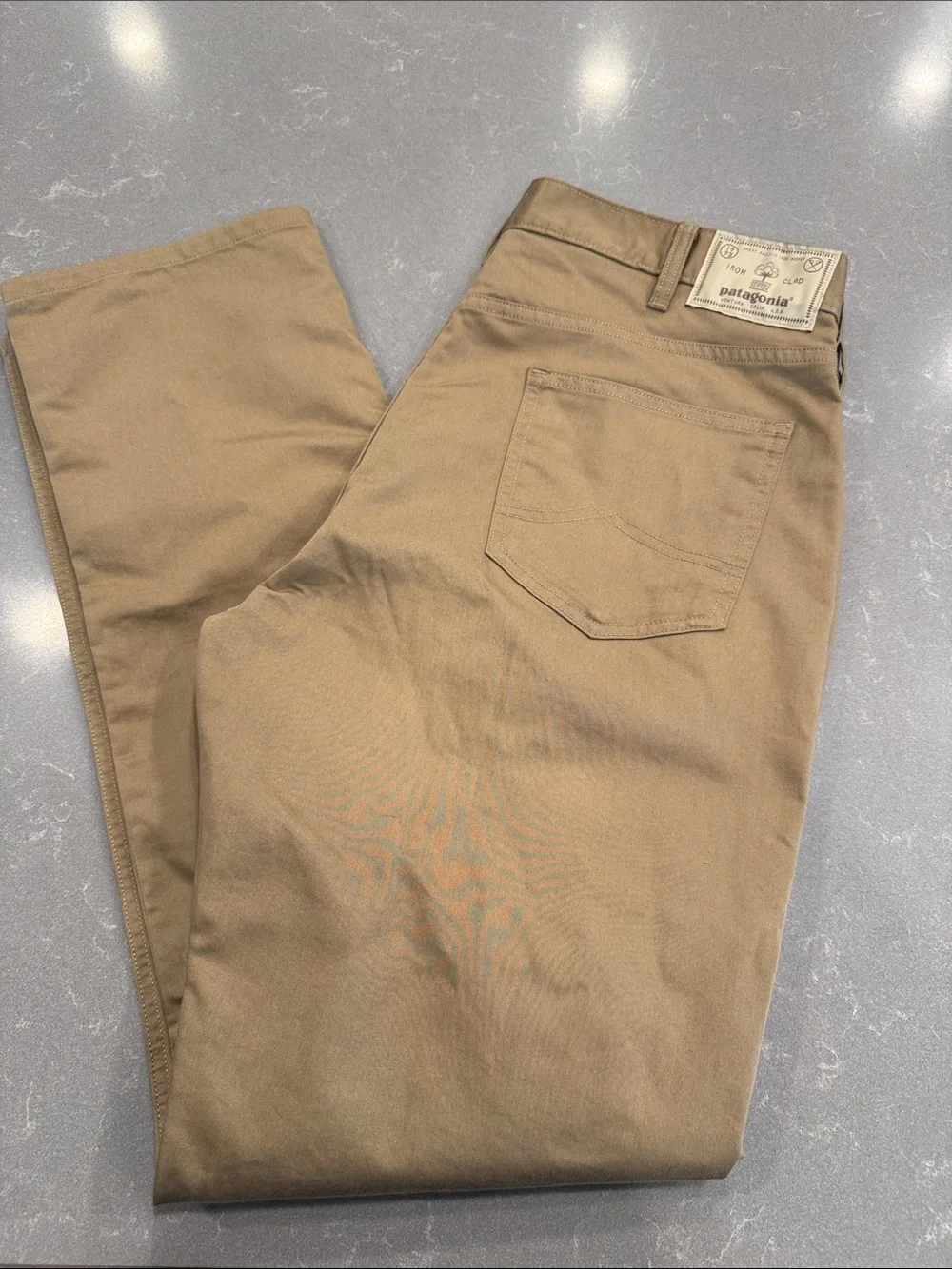 Patagonia Men's Tan Chinos - Straight Leg